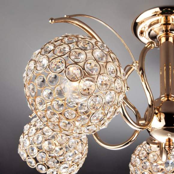 7777/5 золото Потолочная люстра ЕВРОСВЕТ Mirage 7777/5 золото Потолочная люстра ЕВРОСВЕТ Mirage