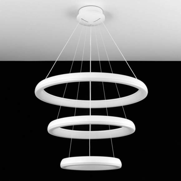 Подвесная светодиодная диммируемая люстра с поддержкой Алиса и пультом ДУ Citilux Юпитер Смарт CL730A150S