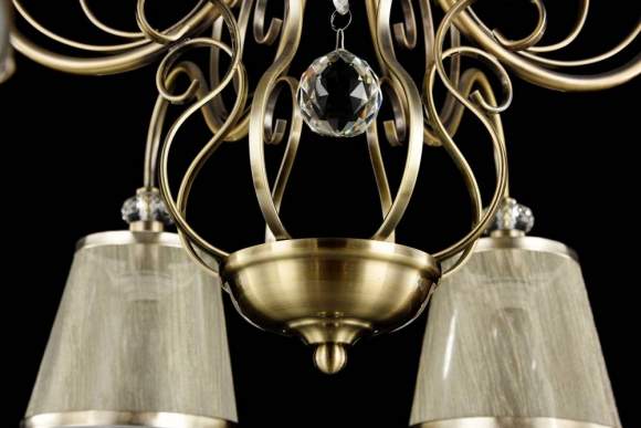 Люстра с двойным креплением Freya Driana (FR405-08-R) FR2405-PL-08-BZ