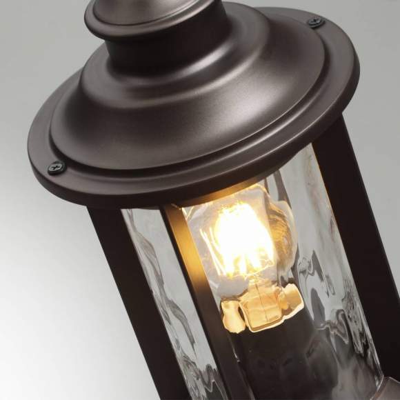 Уличный светильник с лампочкой Odeon Light Mavret 4961/1A+Lamps E27 P45