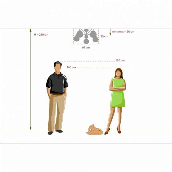 Потолочная люстра DeMarkt Вита 220012905 Потолочная люстра DeMarkt Вита 220012905