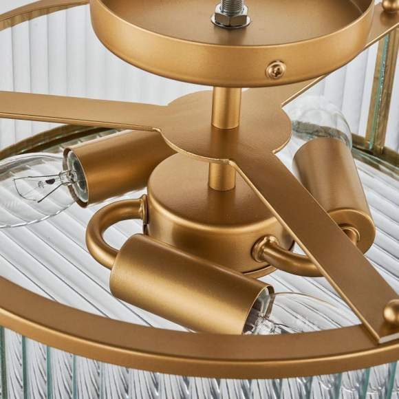 Потолочный светильник с лампочками Favourite Radiales 3099-3C+Lamps E14 Свеча