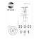 Подвесная люстра ST-Luce Gemina SL6007.203.32