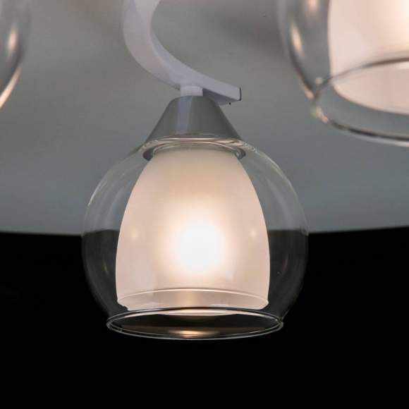 Люстра потолочная Citilux Кристи CL152150 Белый+Хром