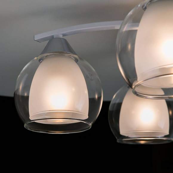 Люстра потолочная Citilux Кристи CL152150 Белый+Хром