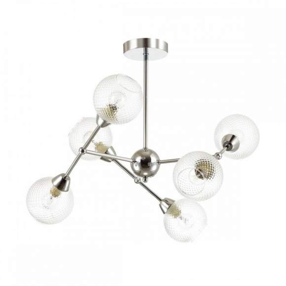 Люстра на штанге Lumion Everly с поддержкой Алиса 4438/6C-A Люстра на штанге Lumion Everly с поддержкой Алиса 4438/6C-A