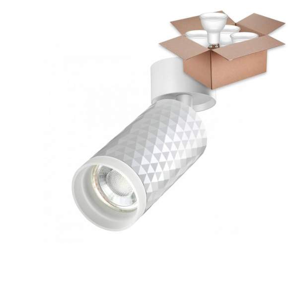 Спот с лампочкой Novotech Brill 370846+Lamps Gu10 Спот с лампочкой Novotech Brill 370846+Lamps Gu10