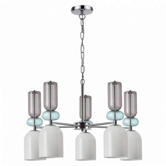 Подвесная люстра с лампочками Lumion Gillian 5235/5+Lamps E14 Свеча