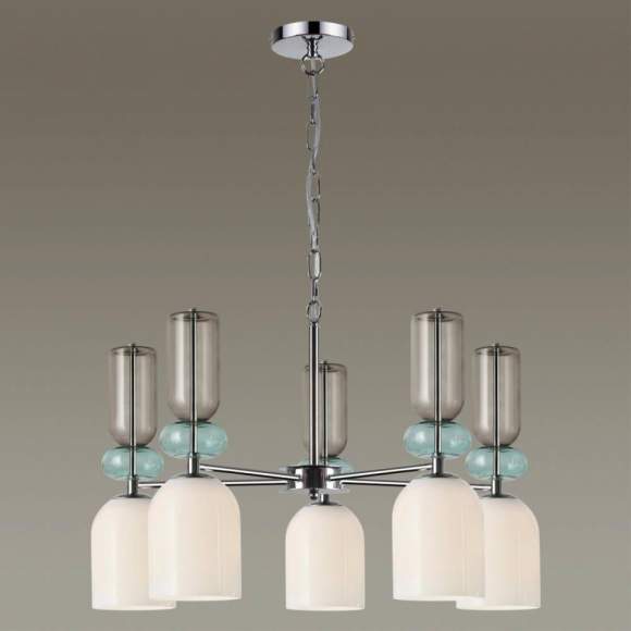 Подвесная люстра с лампочками Lumion Gillian 5235/5+Lamps E14 Свеча