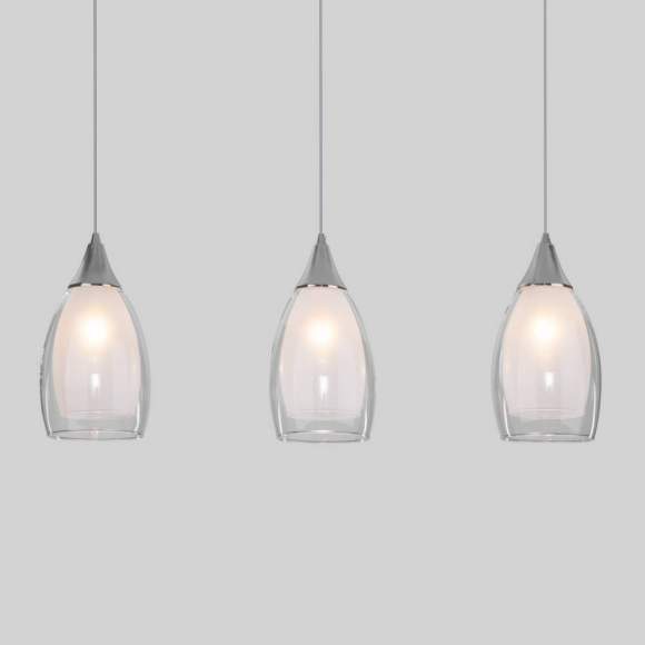 Подвесной светильник Eurosvet 50285/3 хром Подвесной светильник Eurosvet 50285/3 хром