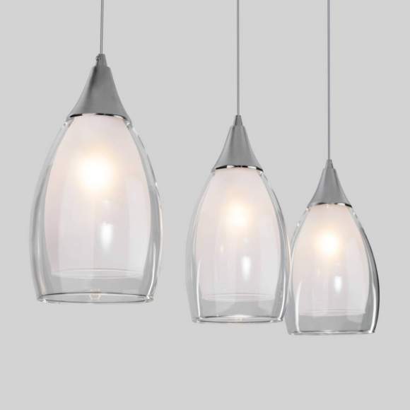 Подвесной светильник Eurosvet 50285/3 хром Подвесной светильник Eurosvet 50285/3 хром