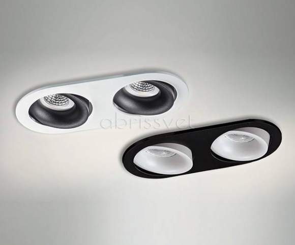 Встраиваемый светильник Italline DE-200 black Встраиваемый светильник Italline DE-200 black