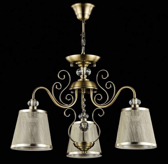 Люстра с двойным креплением Freya Driana (FR405-03-R) FR2405-PL-03-BZ