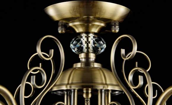 Люстра с двойным креплением Freya Driana (FR405-03-R) FR2405-PL-03-BZ