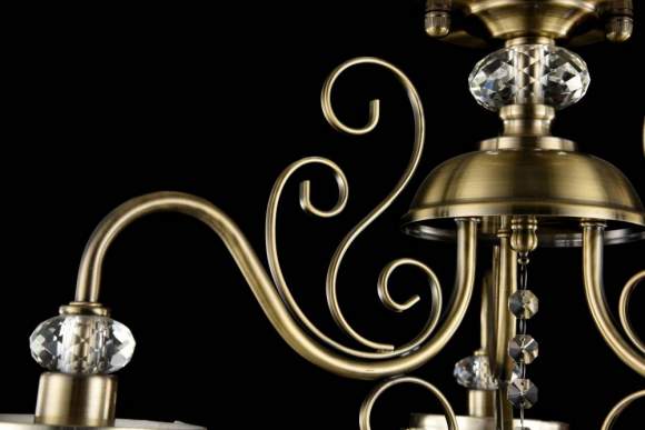 Люстра с двойным креплением Freya Driana (FR405-03-R) FR2405-PL-03-BZ