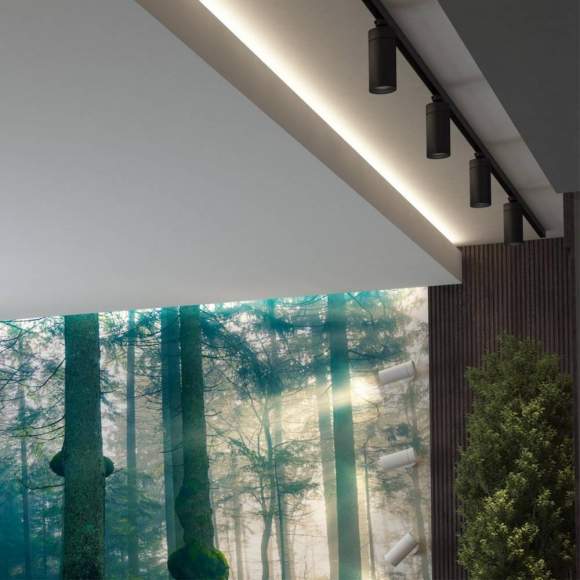 Однофазный LED светильник 30W 4000К для трека Novotech Dep 358593 Однофазный LED светильник 30W 4000К для трека Novotech Dep 358593