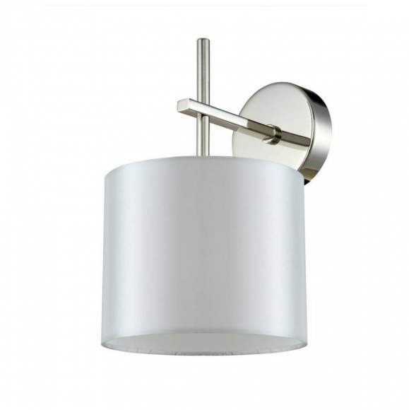 Бра Crystal Lux с лампочкой SERGIO AP1 NICKEL+Lamps E14 P45 Бра Crystal Lux с лампочкой SERGIO AP1 NICKEL+Lamps E14 P45