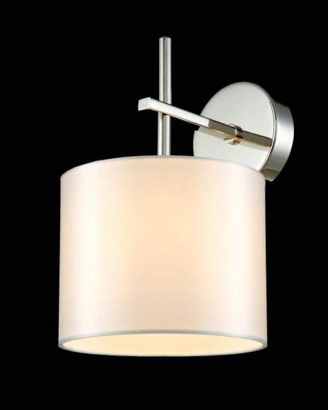 Бра Crystal Lux с лампочкой SERGIO AP1 NICKEL+Lamps E14 P45 Бра Crystal Lux с лампочкой SERGIO AP1 NICKEL+Lamps E14 P45