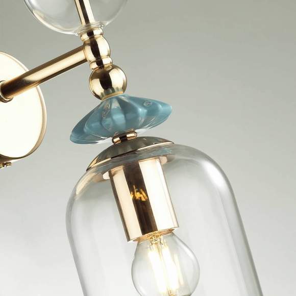 Бра с лампочкой Odeon Light Bizet 4855/1WA+Lamps E14 P45