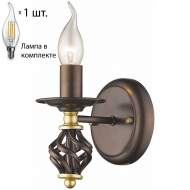 Бра с лампочкой Velante 536-721-01+Lamps E14 Свеча