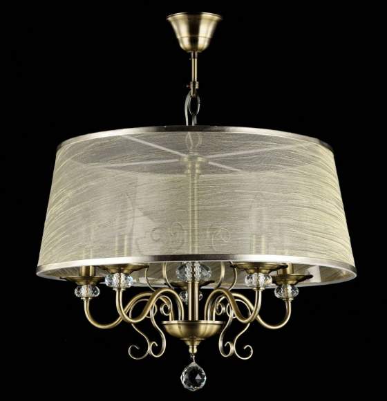 Подвесная люстра Freya Driana (FR405-55-R) FR2405-PL-05C-BZ Подвесная люстра Freya Driana (FR405-55-R) FR2405-PL-05C-BZ