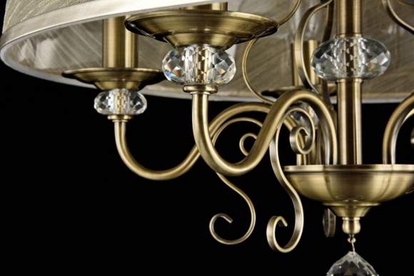 Подвесная люстра Freya Driana (FR405-55-R) FR2405-PL-05C-BZ Подвесная люстра Freya Driana (FR405-55-R) FR2405-PL-05C-BZ