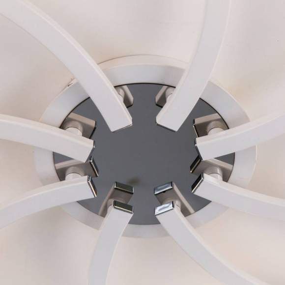 Люстра потолочная Citilux Кристи CL152180 Белый+Хром