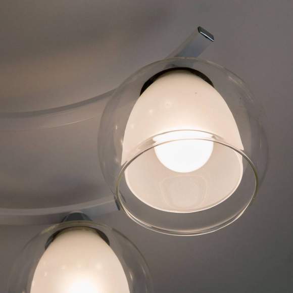 Люстра потолочная Citilux Кристи CL152180 Белый+Хром