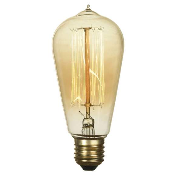 Ретро лампа E27 60W 3000K (теплый) Edisson Lussole Loft GF-E-764