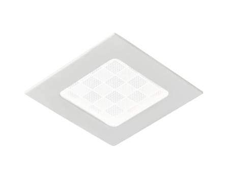 Ультратонкий встраиваемый светодиодный светильник Downlight Ambrella light S502 W