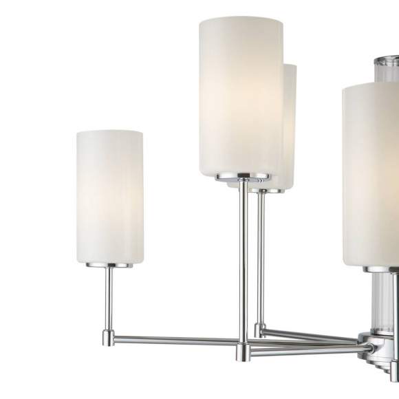 Люстра на штанге Agnes Freya FR5184PL-08CH Люстра на штанге Agnes Freya FR5184PL-08CH