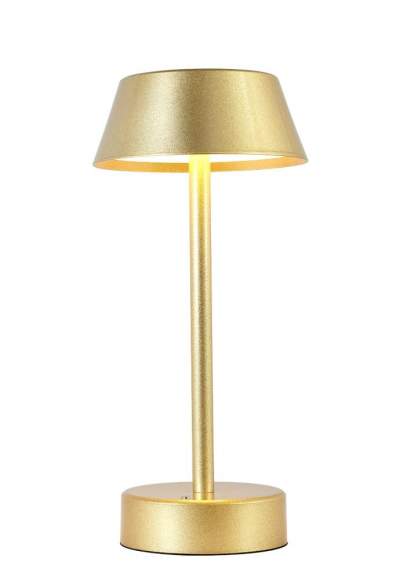 Настольная светодиодная лампа Santa Crystal Lux SANTA LG1 GOLD