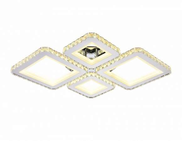 Потолочная диммируемая люстра с пультом ДУ Ambrella light Acrylica FA1726