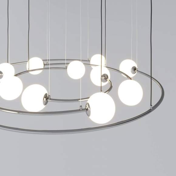 Подвесная люстра Bogates Brook 360/12 хром (a057671) Подвесная люстра Bogates Brook 360/12 хром (a057671)
