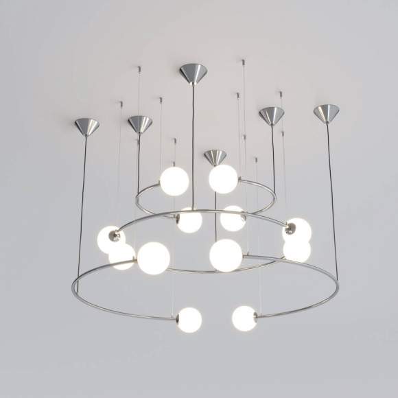 Подвесная люстра Bogates Brook 360/12 хром (a057671) Подвесная люстра Bogates Brook 360/12 хром (a057671)