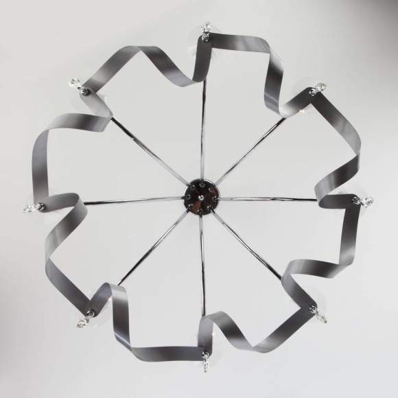 Подвесная люстра 60064/8 хром ЕВРОСВЕТ Подвесная люстра 60064/8 хром ЕВРОСВЕТ