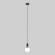 50158/1 черный черный Подвесной светильник с длинным тросом Eurosvet Bubble Long