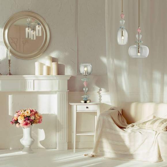 Настольная лампа с лампочкой Odeon Light Bizet 4855/1T+Lamps E14 P45