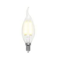 Диммируемая светодиодная лампа E14 5W 3000K (теплый) Air Uniel LED-CW35-5W-WW-E14-CL-DIM GLA01TR (UL-00002863)