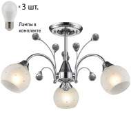 Потолочная люстра с лампочками Velante 707-107-03+Lamps E27 P45