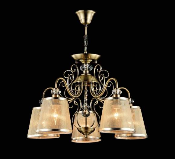 Люстра с двойным креплением Freya Driana (FR405-05-R) FR2405-PL-05-BZ Люстра с двойным креплением Freya Driana (FR405-05-R) FR2405-PL-05-BZ