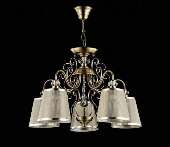 Люстра с двойным креплением Freya Driana (FR405-05-R) FR2405-PL-05-BZ Люстра с двойным креплением Freya Driana (FR405-05-R) FR2405-PL-05-BZ