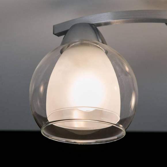 Люстра потолочная Citilux Кристи CL152187 Алюминий+Хром Люстра потолочная Citilux Кристи CL152187 Алюминий+Хром