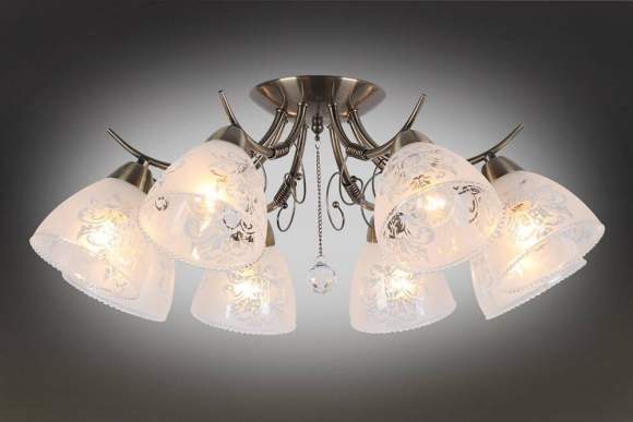 OML-53807-08 Потолочная люстра Omnilux Casagliana OML-53807-08 Потолочная люстра Omnilux Casagliana