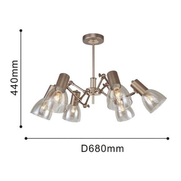 Люстра на штанге F-Promo Grillus 2660-6U Люстра на штанге F-Promo Grillus 2660-6U