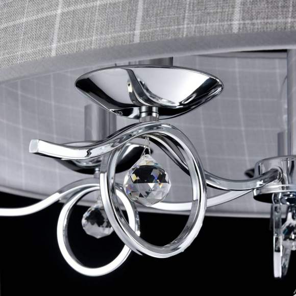 FR5906-PL-05C-CH Подвесная люстра Freya Bertrand (FR906-55-N)