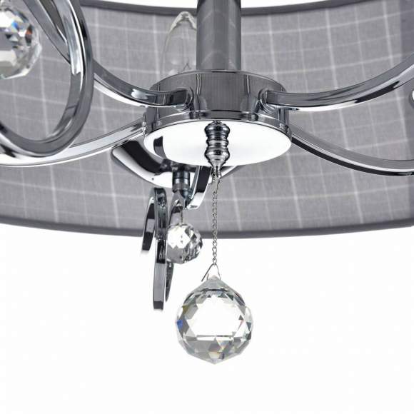 FR5906-PL-05C-CH Подвесная люстра Freya Bertrand (FR906-55-N)