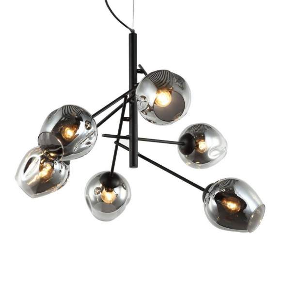 Подвесная люстра с лампочками Favourite Traube 2359-6P+Lamps E27 P45