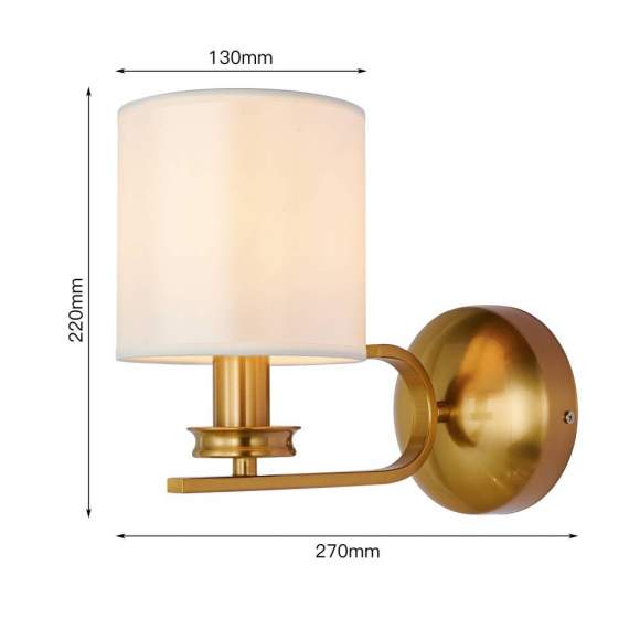 Бра с лампочкой Favourite Venustus 2679-1W+Lamps E14 Свеча