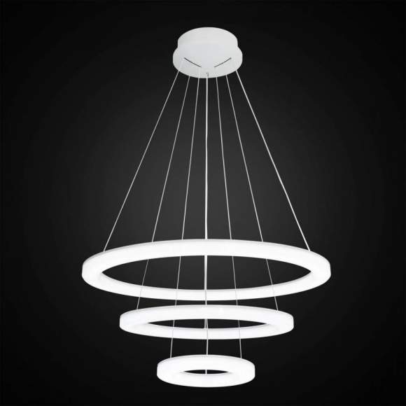 Подвесная светодиодная люстра с пультом Электрон Смарт Citilux CL710A104S